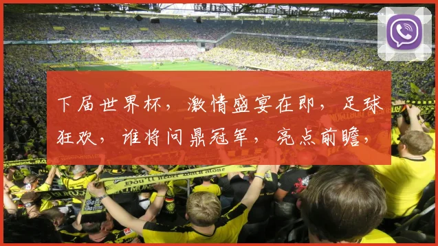 下届世界杯，激情盛宴在即，足球狂欢，谁将问鼎冠军，亮点前瞻，不容错过